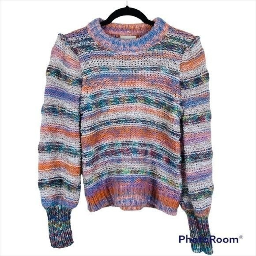 Urban Outfitters Wool‎ Blend Rainbow Sweater Size X-Small